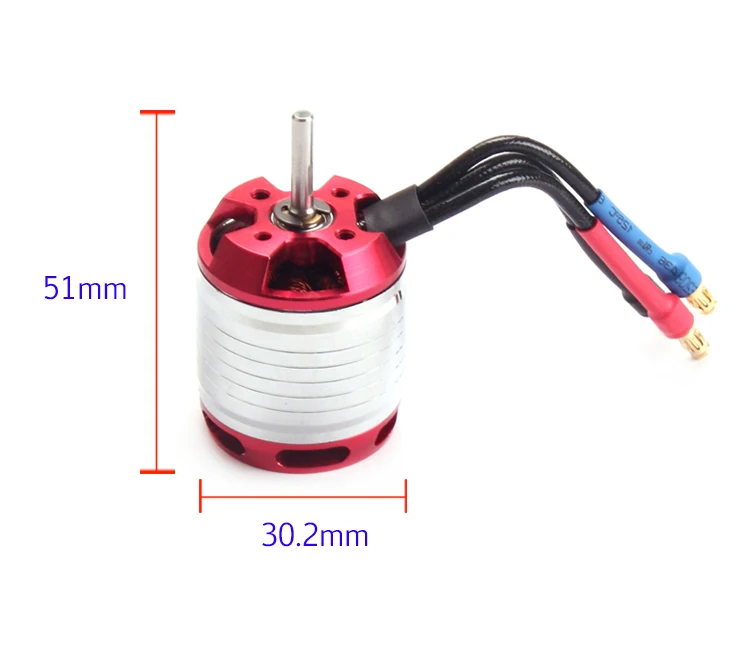 

GARTT HF450L-1800KV RC Brushless Motor for Trex 450L 480 Helicopter Quadcopter