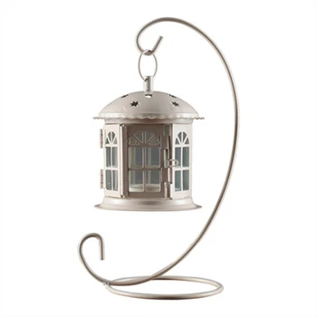 

Candle Holders Wedding Candlestick Christmas White Nordic Decoration Home Candle Lantern Iron Theelichthouder Lighthouse 50KO241