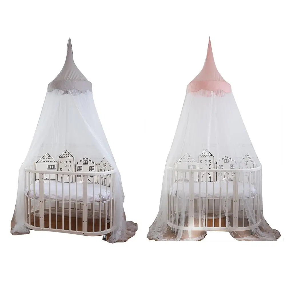 

New Two-color Lace Mosquito Net Children's Bed Insect-proof Tent Children's Room Decoration Shooting Props For Baby