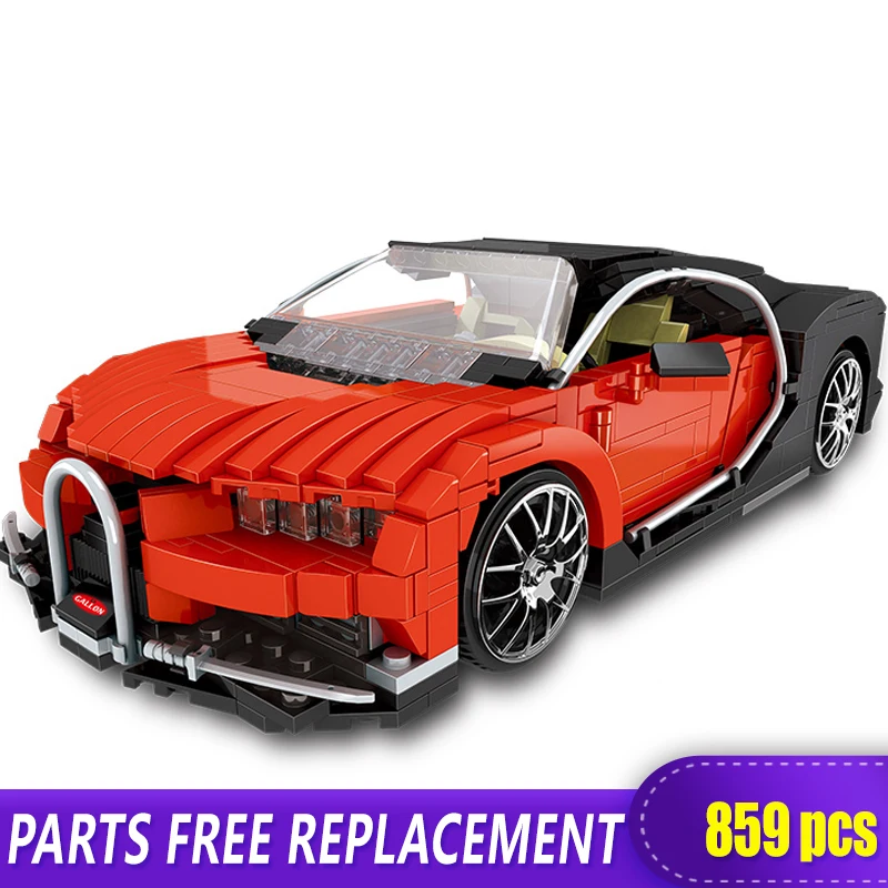 

XingBao 03009 Gallon Car Bricks 859pcs Bugati Veyron Car Building Blocks Vehicle Blocks Toys Compatible with LOGO MOC