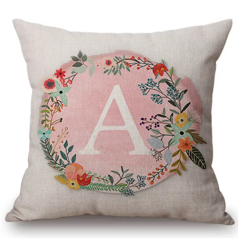Наволочка для диванной подушки из хлопка и льна 45 х45 см|cushion case|cushion pillow case covergift |