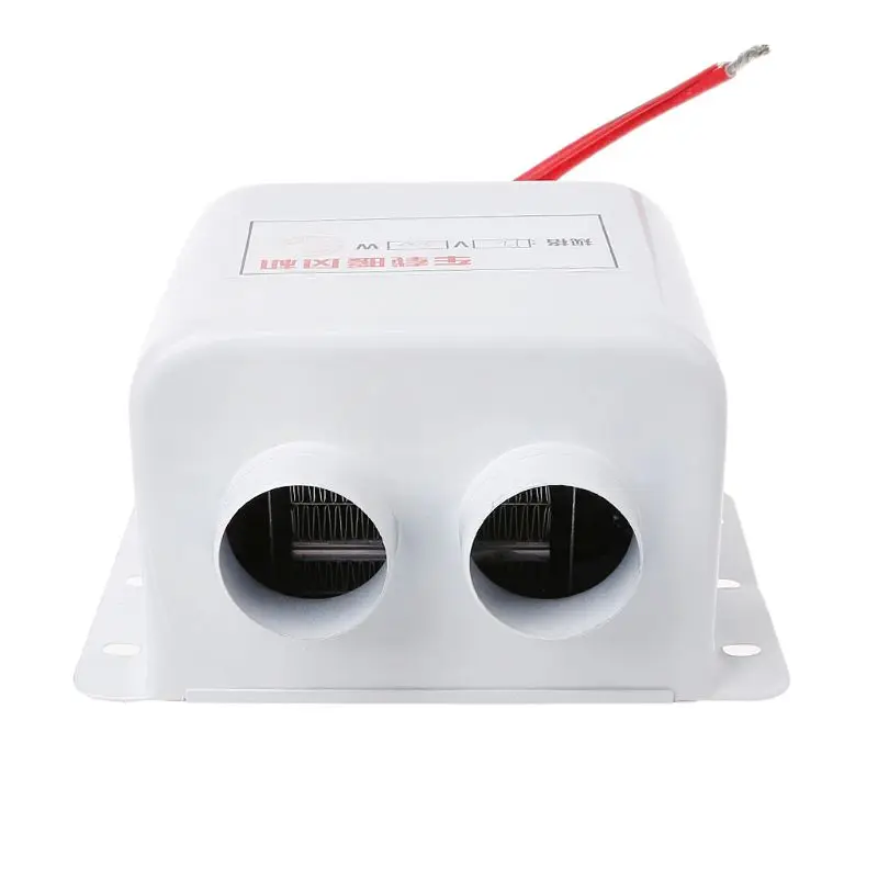 

600W/800W 12V 24V Car Fan Heater Window Defroster Warm Air Heater Demister With Double Airflow Outlet