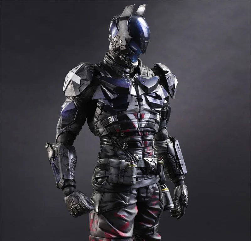 Play Arts Kai PA Bat Man Arkham Knight Super Hero Джейсон Тодд Red Hood 27 см ПВХ фигурка кукла игрушки