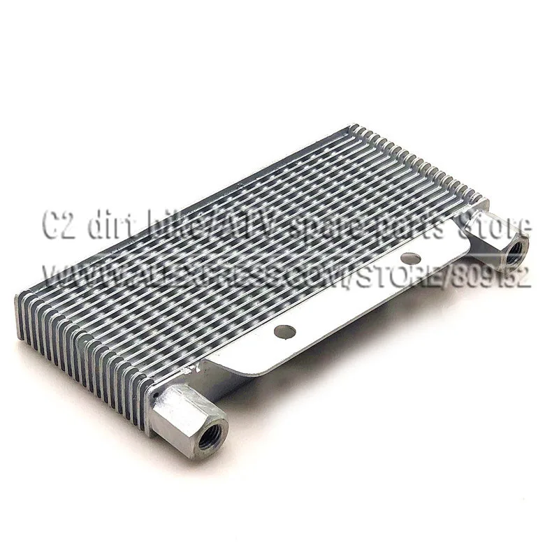 Oil Cooler for refitting horizontal engine below than 110cc monkey bike/dirt pit bike ATV Quad