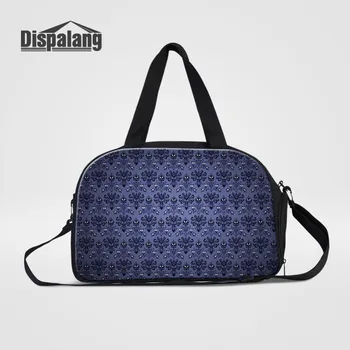 

Dispalang Rule Striped Weekend Bag For Girls Portable Women Travel Bags Crossbody Bag For Trip Overnight Bag With Shoes Pocket