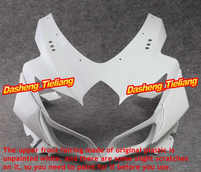 

Unpainted Upper Front Fairing Cowl Nose Fits for Suzuki GSXR 600 750 2008 2009 2010 K8,