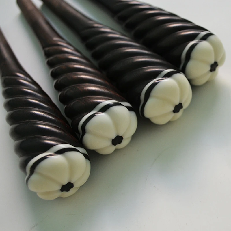 1 PCS Pipa Lute Axis Pins Turning Mahogany Ebony Rosewood Material Pipa Accessories Adult children's PI PA lute shaft
