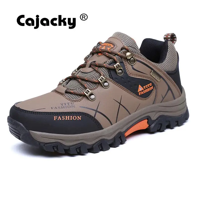 

Cajacky Men Casual Shoes Autumn Winter Men Shoes Big Size 47 46 Male Outdoor Casual Shoes Protection Ankle Shoes Waterproof New