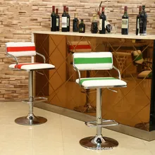 Качественный подъемный вращающийся барный стул, вращающийся регулируемый по высоте, барный стул для паба, подлокотник, губка высокой плотности, простой cadeira