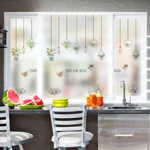 Новые модные наклейки на Окна Балкон подоконник спальня матовый, непрозрачный ванная комната Гостиная Ванная комната украшение стекло foil23