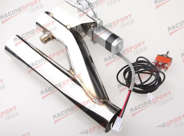 

2" Exhaust Downpipe Testpipe Catback E Electric Cutout kit Switch Control
