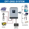 3kva Solar Inverter 24V 220V Hybrid Inverter Pure Sine Wave Built-in 50A PWM Solar Charge Controller Battery Charger inversor ► Photo 2/6