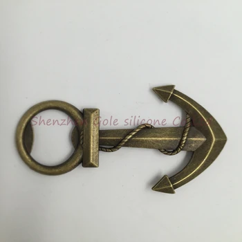 

500pcs Creative Wedding Birthday Vintage Aeneous Anchor Shaped Bottle Opener Beer Opener Abridor De Garrafa Abridor De Cerveja