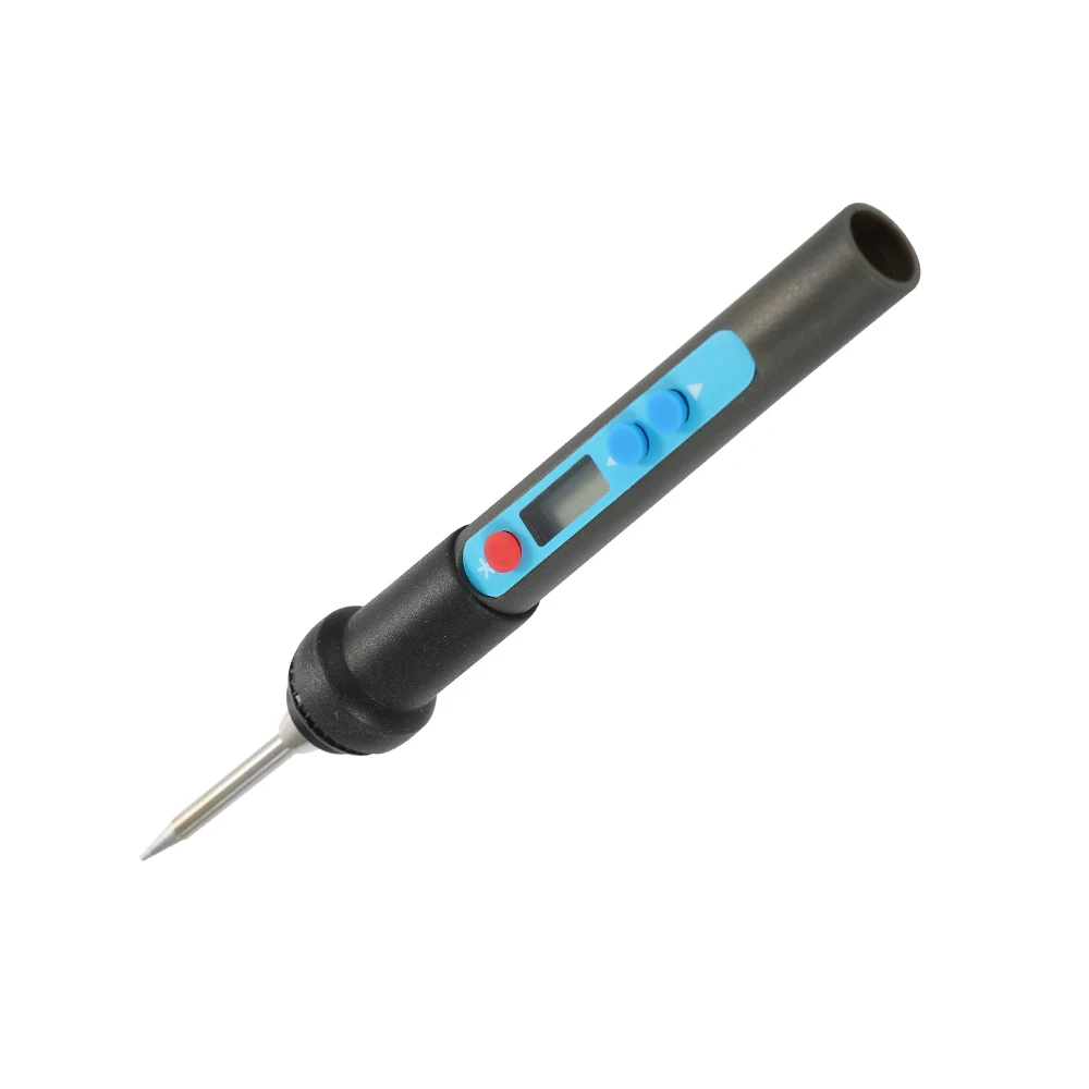 Цифровой электрический паяльник набор сварочный инструмент Регулируемая температура НЕЭТИЛИРОВАННЫЙ с адаптером автомобиль-специфическая вилка высокая точность