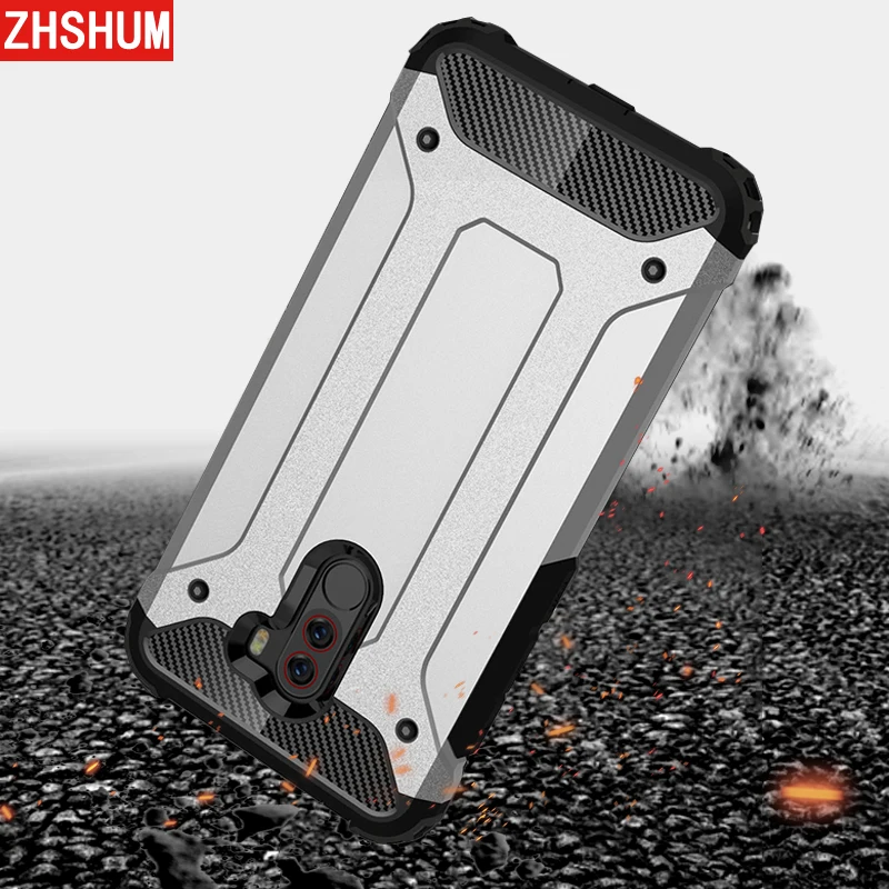 

Hybrid Armor Case for Xiaomi Redmi Note 5A Prime Pocophone F1 Bumper Silicone Phone Case 360 Full Back Cover Note5A Pro Poco F 1