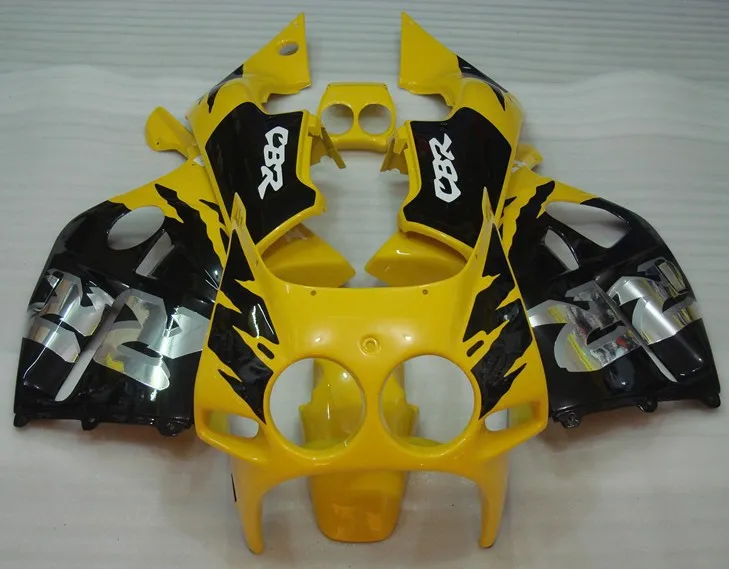 

Hot Sales,For Honda CBR250RR 1990-1994 Yellow and Black Bike Fairings CBR 250 RR Motorcycle Fairing Repair (Injection molding)