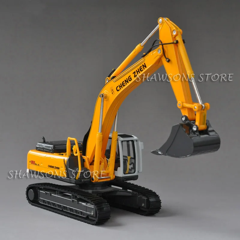 

1:50 Diecast Metal Engineering Vehicle Model Toys Excavator Truck Replica Collection