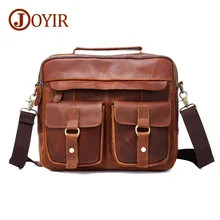 Joyir Пояса из натуральной кожи Для мужчин сумка Для мужчин Мужские Портфели мужские кожаные Бизнес ноутбук Сумки через плечо Для мужчин s сумка и 53