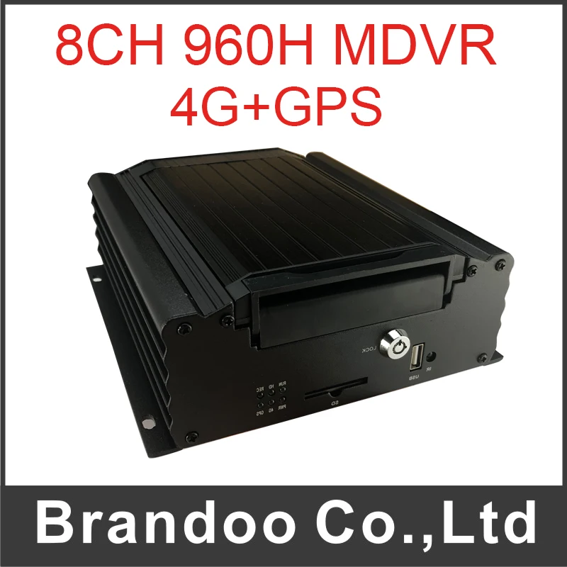 

4G CAR DVR, 8 cameras recording, 2TB HDD, with 4G and GPS car dvr, for bus,truck,long vehicles used, 8ch mdvr gps bus mobile dvr