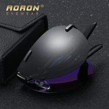 AORON мужские складные поляризованные солнцезащитные очки, складные солнцезащитные очки, Складные портативные дизайнерские ретро очки