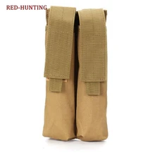 Тактический военный MOLLE P90 подсумок двойной стек патронов сумка Mag Перевозчик универсальный чехол