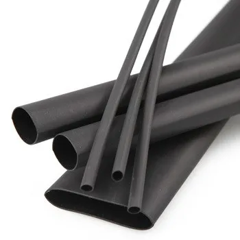 

3meters/lot diameter 10mm Heat Shrinkable Tube Shrink Tubing Wire Black