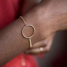 Круглый браслет ручной работы, ювелирное изделие, персонализированные позолоченные винтажные браслеты Tobilleras Pulsera Para Tobillo, женские браслеты в стиле бохо