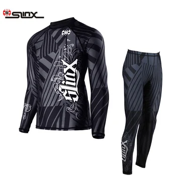 

SLINX 1.5MM Lycra Snorkeling Wetsuits Men's Long Sleeve Elastic Anti-UV Pullover Shirt Pant Spearfishing Surfing Diving Wetsuits
