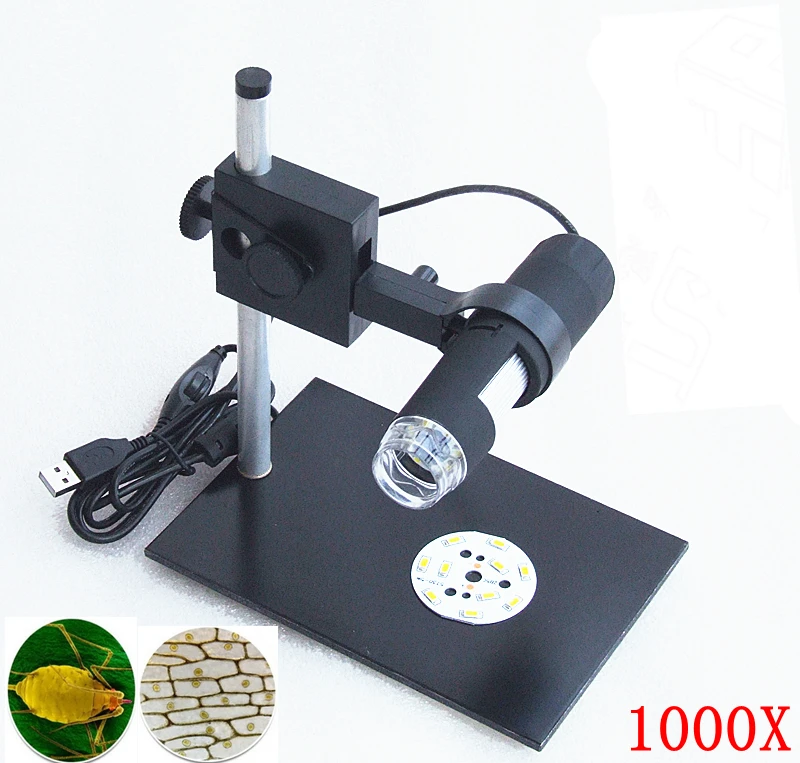 Good quality Black Electron Microscope USB Digital 1000X portableMicroscope |