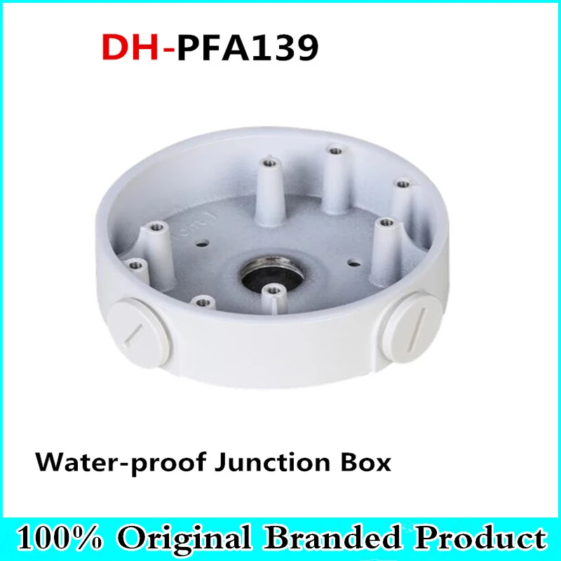 

DH PFA139 Waterproof Junction Box For DH IP Camera Brackets CCTV Accessories For Camera: IPC-HDW4631C-A IPC-HDBW4431F-AS