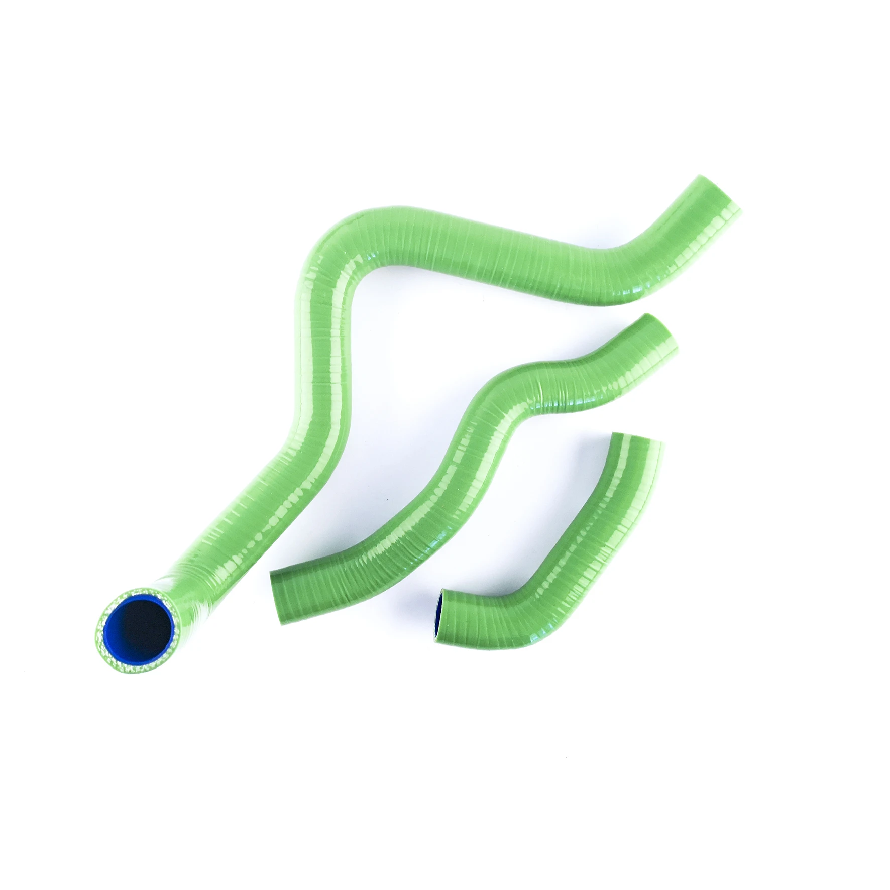 

Fit 2007-2011 KAWASAKI Ninja ZX6R ZX600R Green Radiator Silicone Coolant Hose