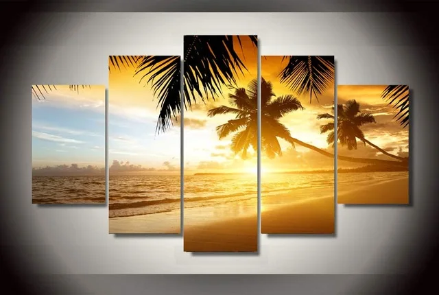 Achetez en gros tropical peinture en ligne à des grossistes ... Chambre décor Peinture