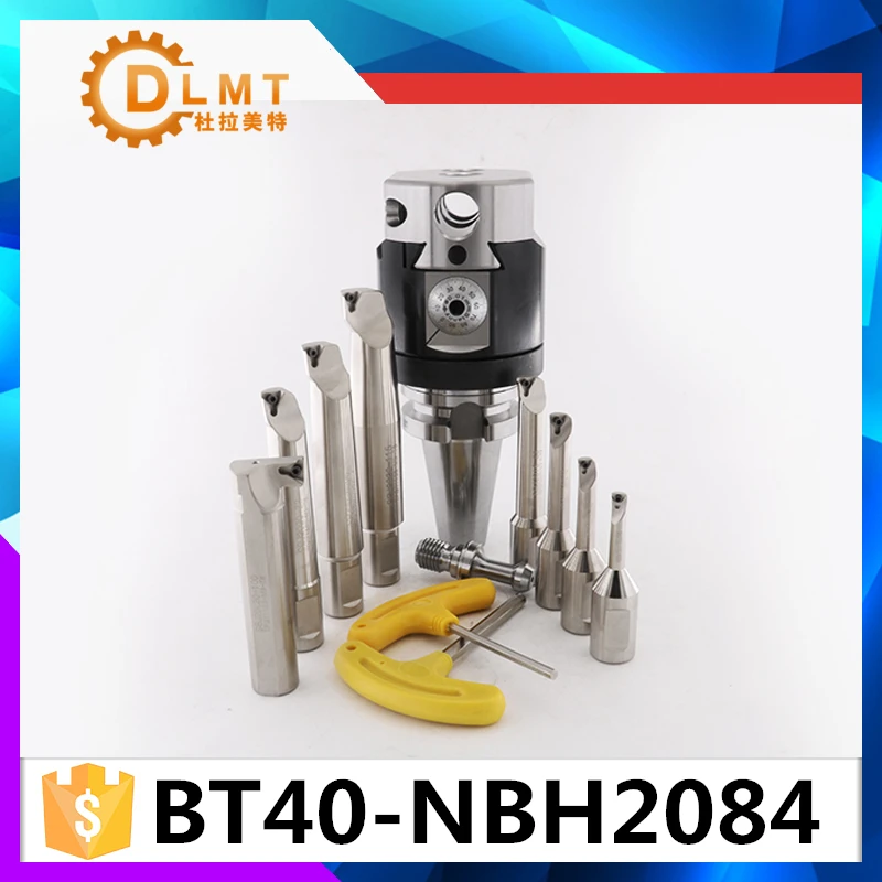 NBH2084 система расточной головки 8-280 мм+ BT40 NT40 SK40 R8 MT5 MT4 MT3Holder+ 8 шт 20 мм Расточная штанга Расточная кольцо 8-280 мм расточный набор инструментов