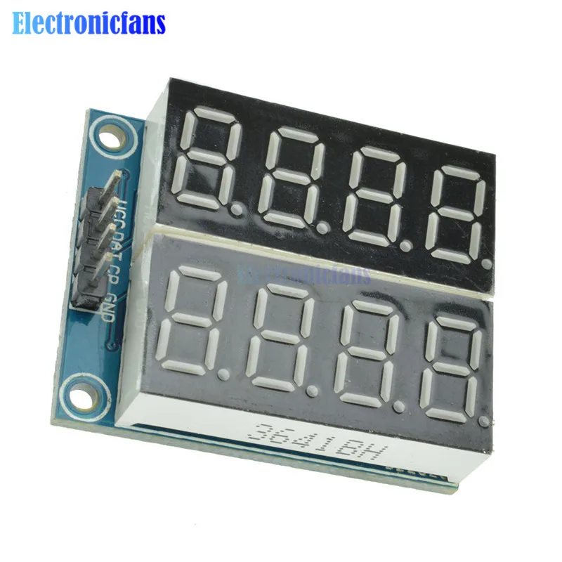 74HC595 74HC164 8 битный цифровой светодиодный модуль Nixie Tube красная трубчатая плата|nixie