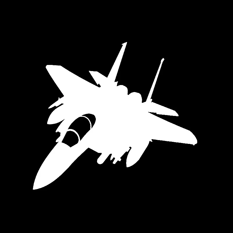 QYPF 15 2 см * 13 7 изящная новая версия и симпатичная модель самолета бойца Виниловая