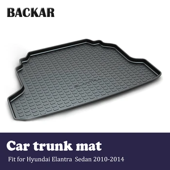 

Backa 1Set Cargo Rear Trunk Mat Boot Liner Tray Mat Waterproof Anti-slip Mat For Hyundai Elantra Sedan 2004-2017 Accessories