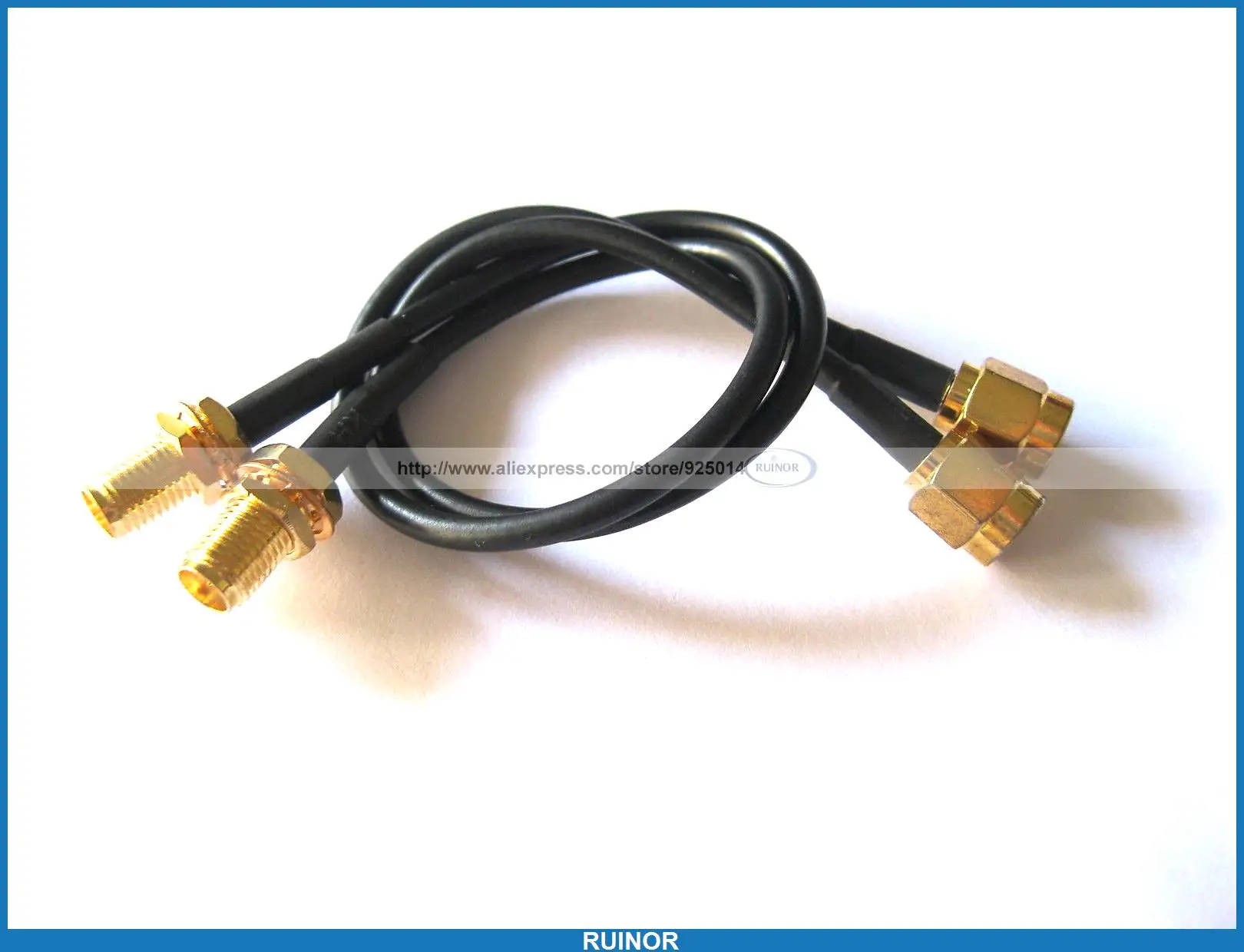 

5 Pcs 20cm Antenna RP SMA Coaxial Cable for WiFi Router Black