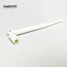 1 шт. 3g GSM антенна SMA Мужской 6dBi 850/900/1800/1900/2100 МГц резиновая модем гибкая антенна OMNI Антенна 200 мм длинный белый