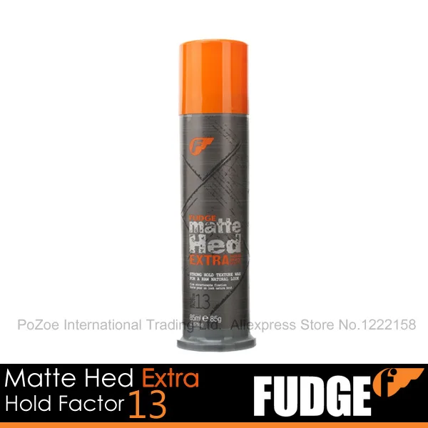 Fudge Matte Hed Extra Dry Hold Factor 13 Hair 85g / 2.87oz Hair