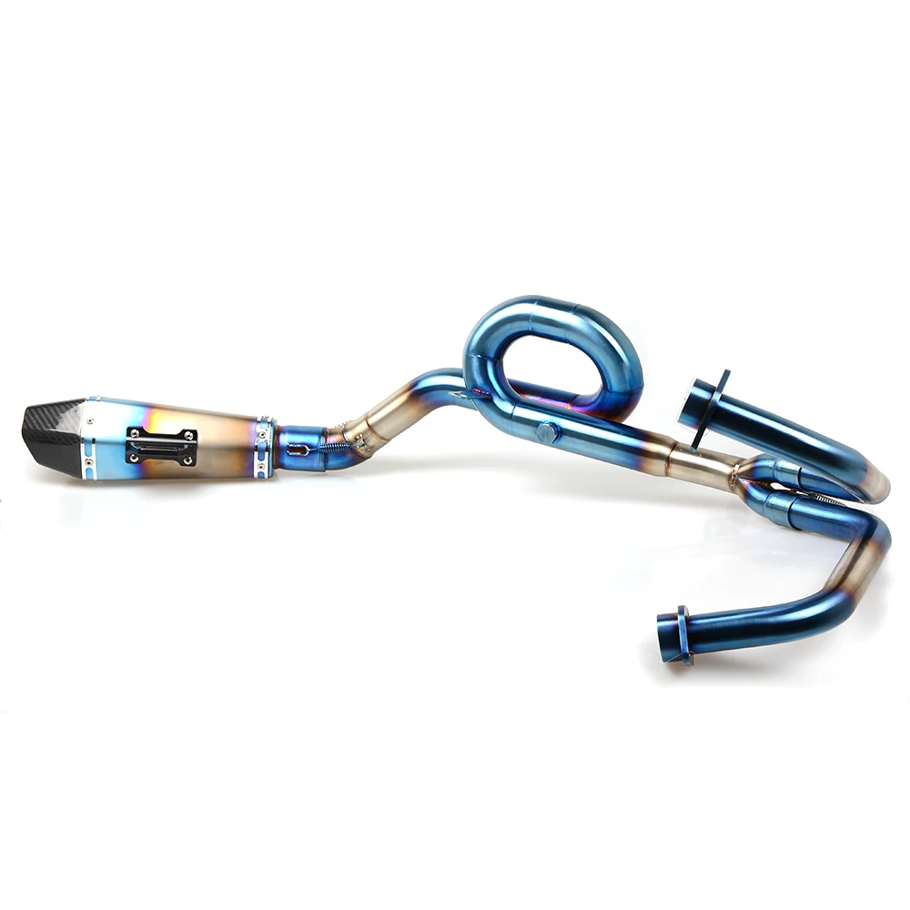 

Motorcycle Exhaust Pipe Muffler Motorbike Exhaust Modified Exhaust Pipe For Yamaha YZF-R3 YZFR3 2014-2016
