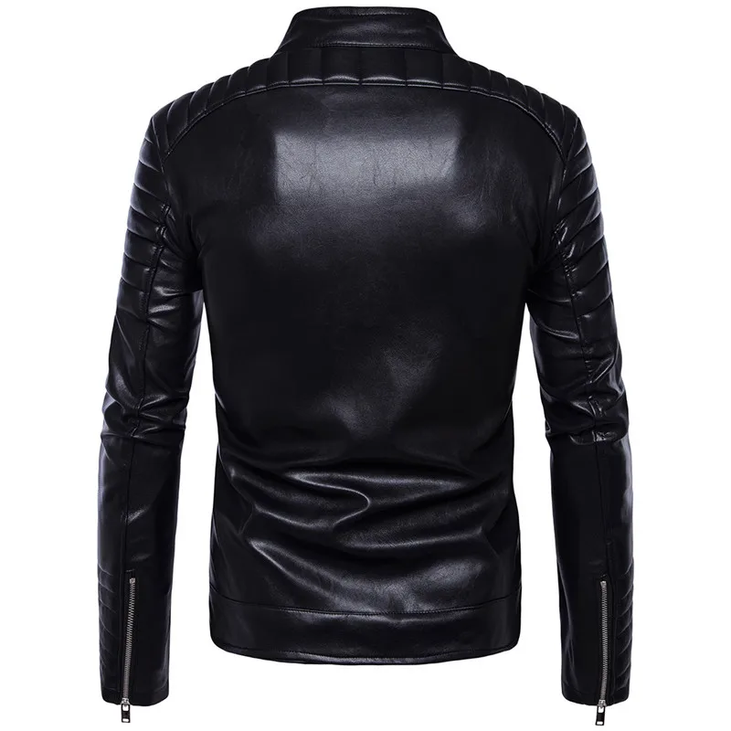 Крутая бейсбольная куртка в стиле колледж, Мужская модная дизайнерская Черная куртка из искусственной кожи с рукавами, мужская спортивная