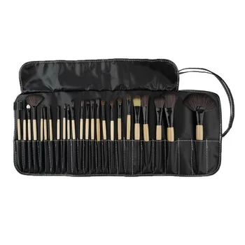 

Hot Sale Pro 24 Pcs Makeup Brushes Set Cosmetic Tool Kit Eyeshadow Powder Foundation Brush Set + Case