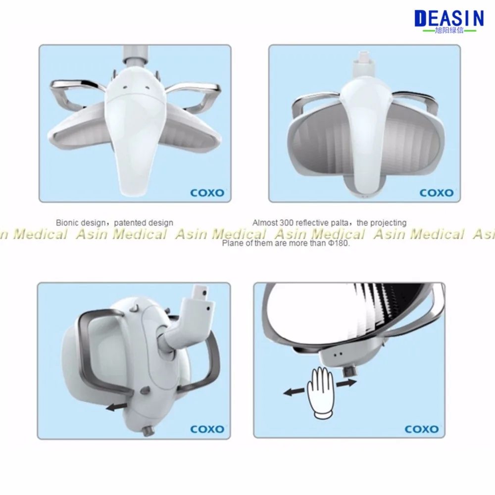 coxo, стоматологический СВЕТОДИОДНЫЙ оральный светильник, отражающая лампа для стоматологического кресла CX249-22