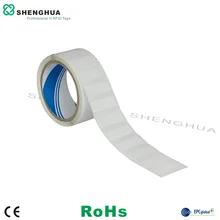 1000 шт/партия пустая белая маленькая Размер оригинальная наклейка дизайн этикетки UHF пассивная радиочастотная метка рчид для управления логистикой