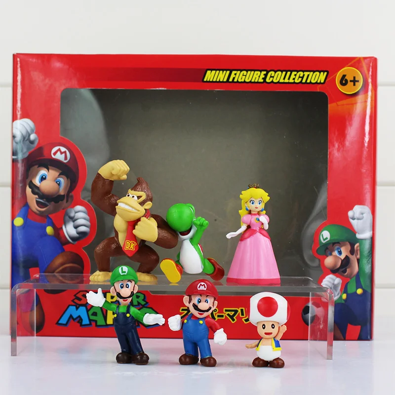 super mario mini figure collection