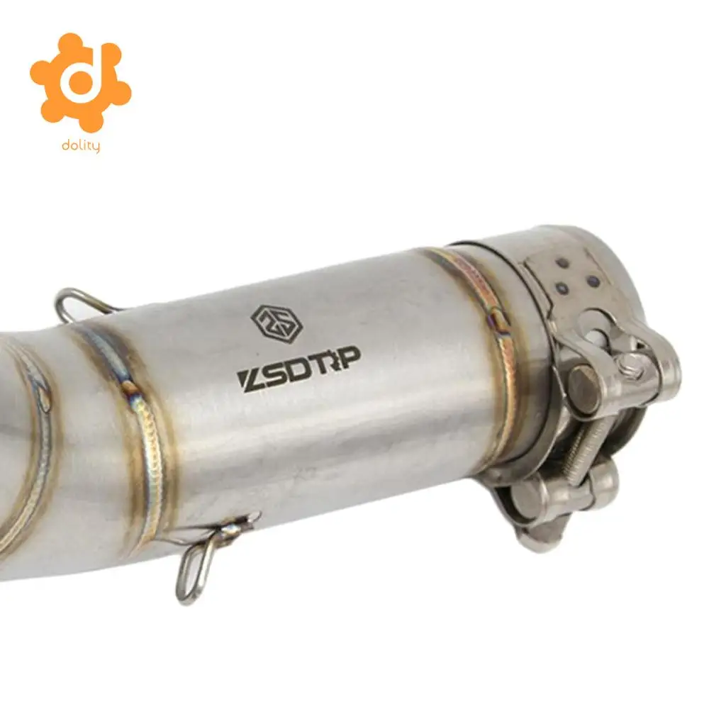 Средняя выхлопная труба мотоцикла слипоны для Suzuki GSXR600 K8 2008|motorcycle slip on exhaust|slip