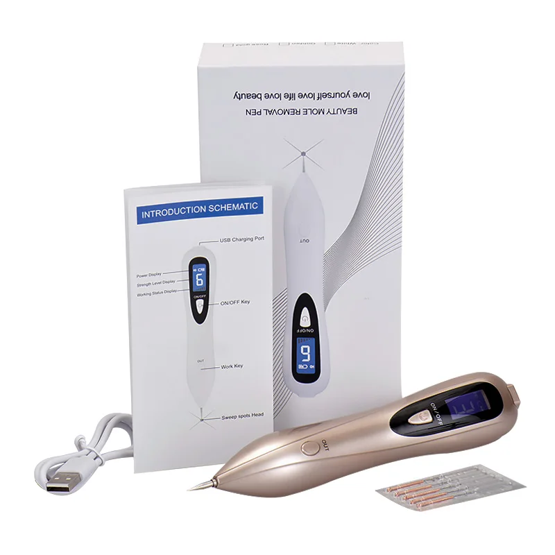 

Portable LCD Display Laser Plasma Pen Mole Remover Dark Spot Face Skin Tag Wart Remover Skin Care Tools Beauty Decive Machine