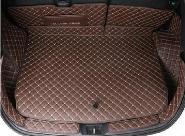 1 Seven-seat выделенный полноразмерный багажник коробка коврик для Mitsubishi Eclipse Cross автомобильный Стайлинг - Цвет: 1