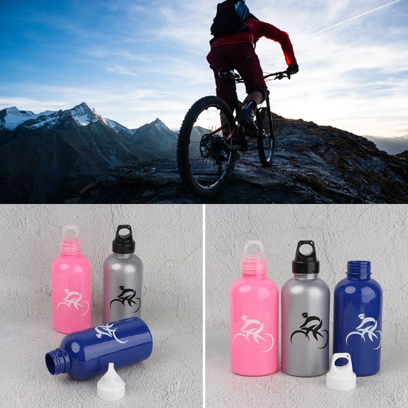 500 مللي المياه زجاجة الأطفال مكبر صوت لاسلكي بالبلوتوث الدراجات الرياضة السلامة شرب المحمولة
