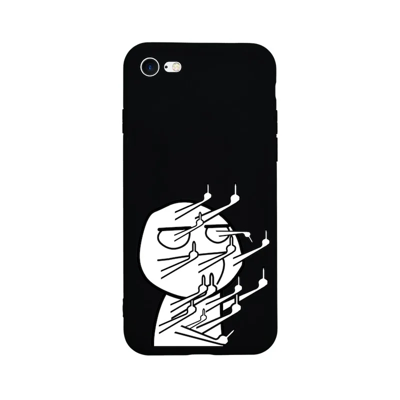 TPU MANY FINGERS black